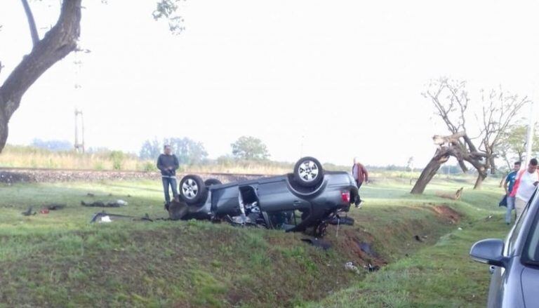 El accidente se produjo en horas de la mañana.