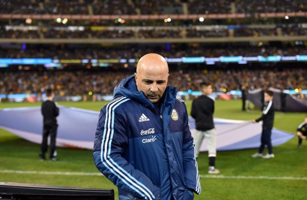 Pinola, Nacho Fernández, Enzo Pérez y Peruzzi se reunieron con Sampaoli en el predio de Ezeiza