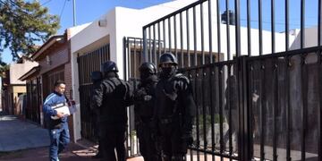 La casa de Chiotti hijo, uno de los 30 domicilios allanados en el operativo Hereford\u002E