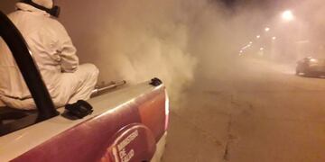 Detectan un caso de dengue importado en San Luis\u002E Fumigaron las calles\u002E