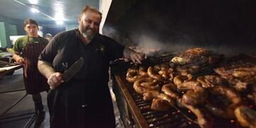 Ángel, el compañero de Sergio en la parrilla\u002E