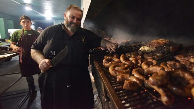 Ángel, el compañero de Sergio en la parrilla\u002E