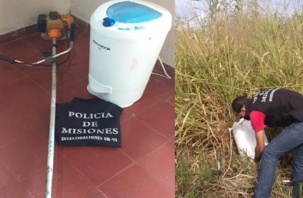 Recuperan elementos robados a vecinos de San Javier