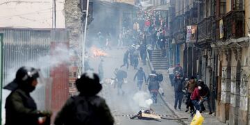 Incidentes en Bolivia\u002E (AP)