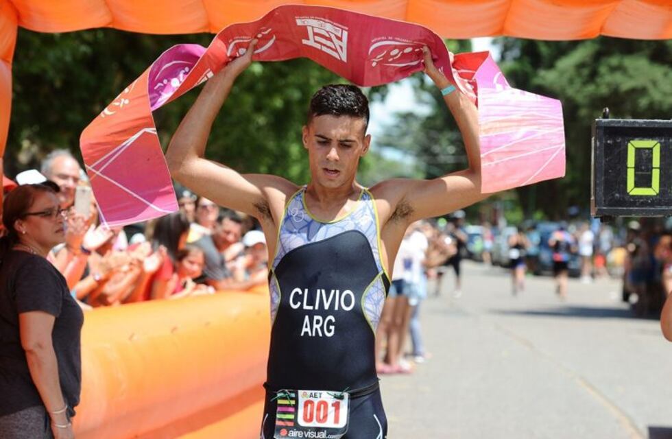 Triatlón Ciudad de Gualeguaychú: Tomás Clivio hizo podio