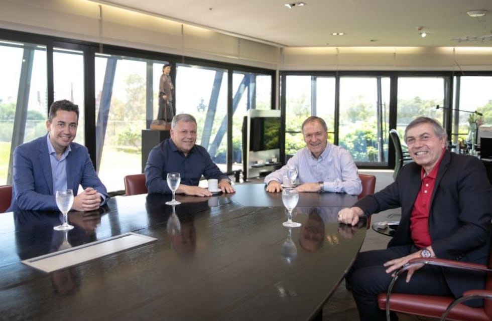 El Gobernador Schiaretti recibió al intendente electo de Arroyito Gustavo Benedetti