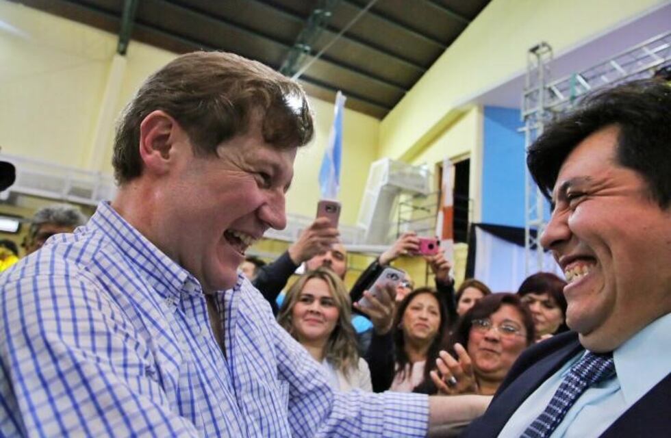 Melella participó del acto de asunción de Harrington