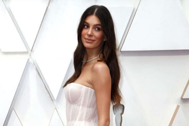 Camila Morrone en la alfombra roja (Foto: Amy Sussman/Getty Images/AFP)