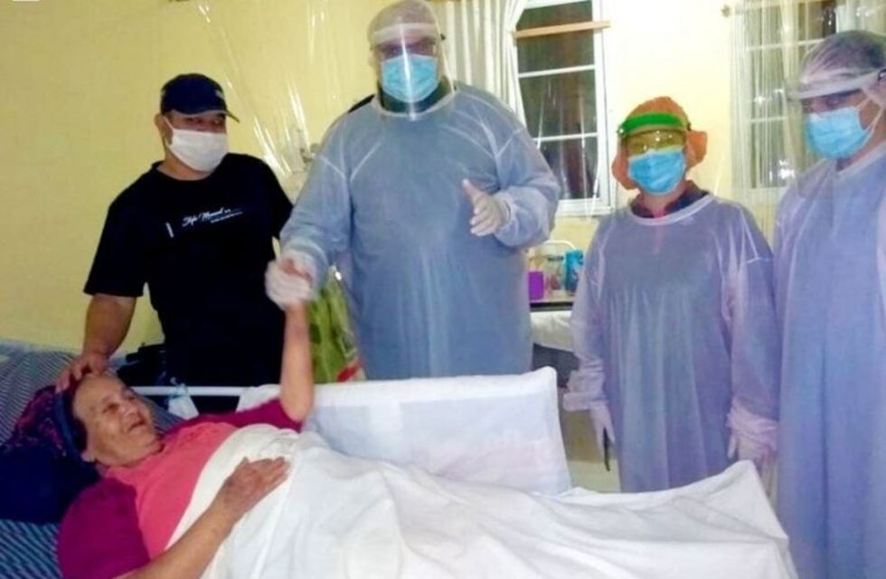 Entrerriana de 82 años se recuperó de coronavirus y recibió el alta