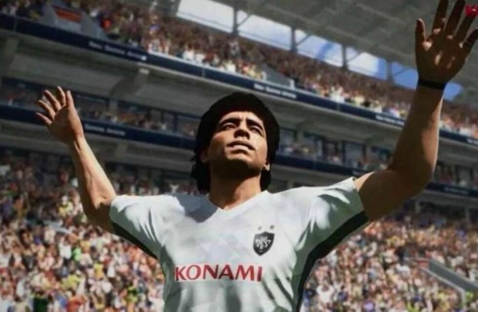PES 2018 recreó el legendario gol de Maradona contra los ingleses
