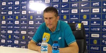 Edgardo Bauza habló en conferencia este jueves en Arroyo Seco\u002E (CARC)