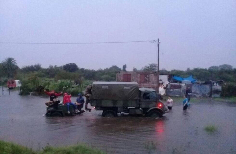Evacuarán a todos los pobladores de Paso Tala y Palmitas