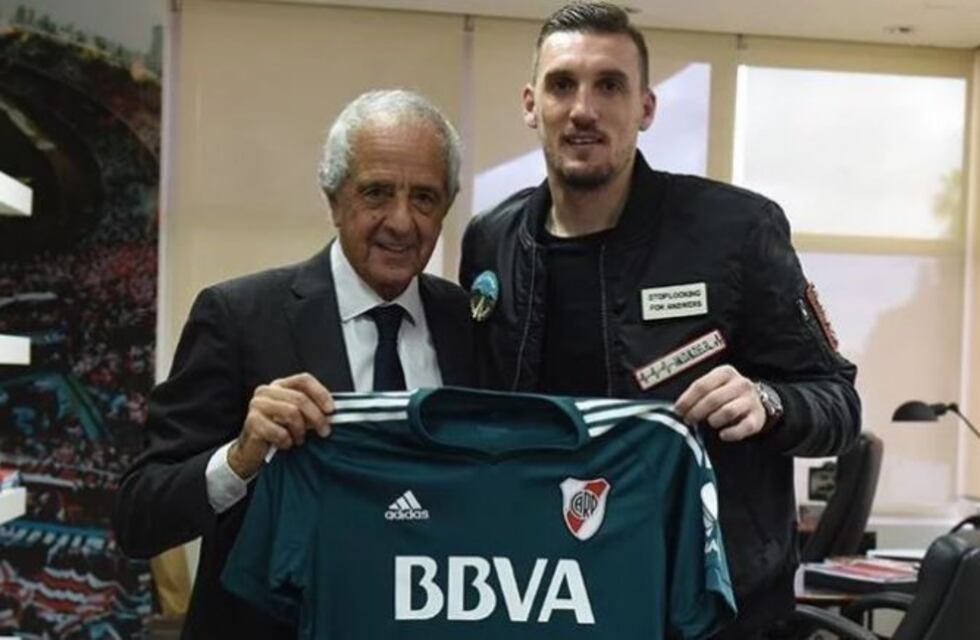 Franco Armani renovó su contrato con River y agradeció el apoyo de la gente