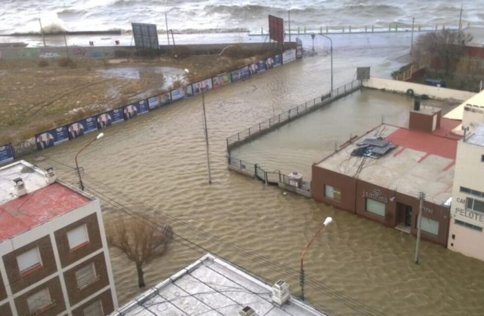 Mirá el video y las fotos de la marejada