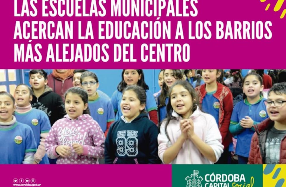 Las escuelas municipales acercan la educación a los barrios más alejados del centro