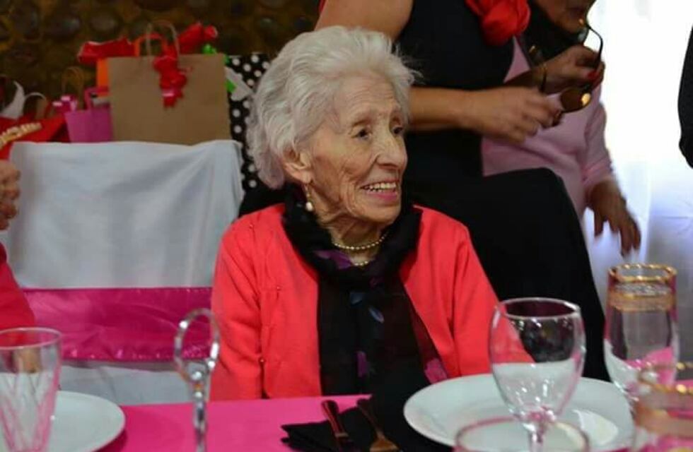 Cumplió 103 años de edad y dio consejos para los jóvenes