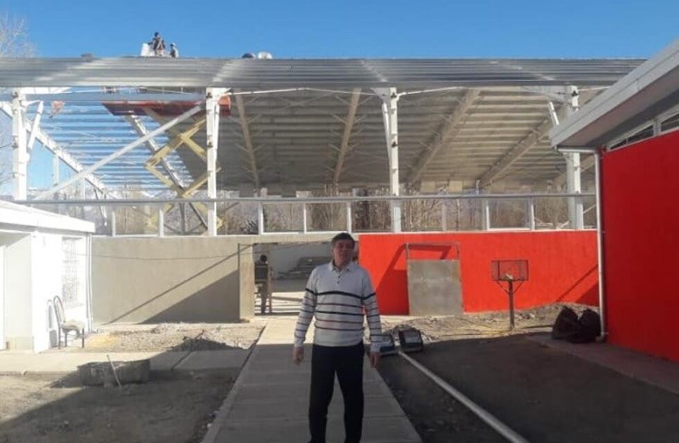 Uspallata con un sueño hecho realidad, su primer gimnasio municipal techado