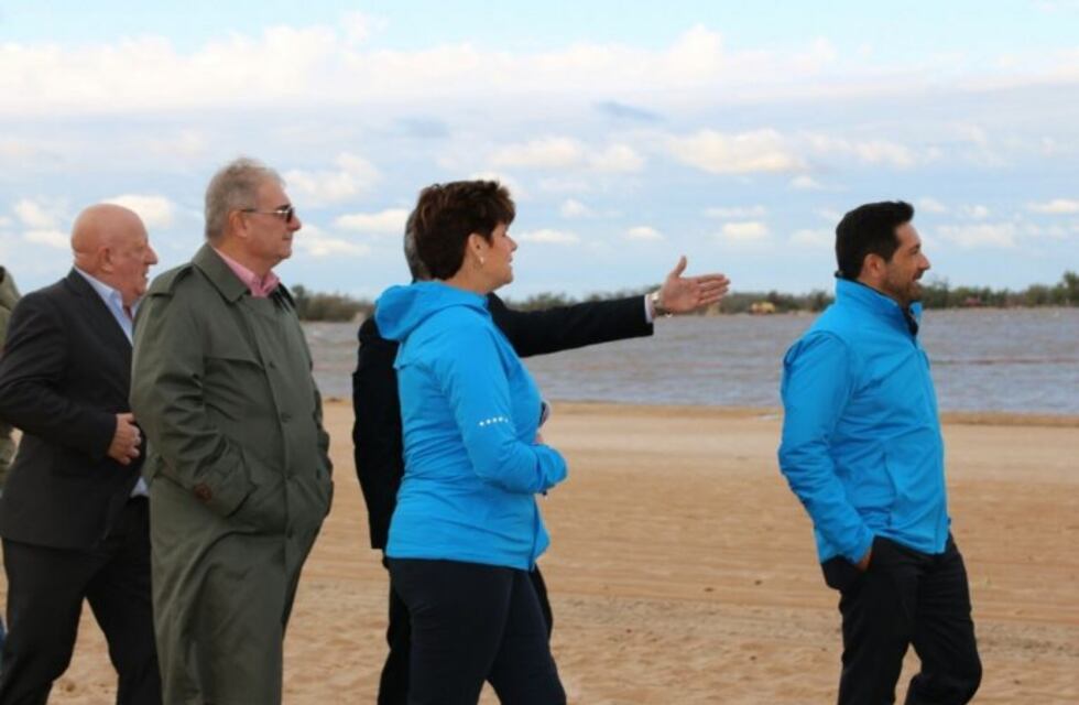 Dirigentes de Odesur recorrieron Rosario de cara a los Juegos Suramericanos de Playa 2019