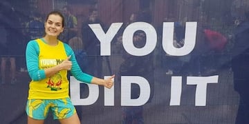 Shantelle Gaston-Hird, la maratonista que rompió un récord Guinness (Foto: Instagram)