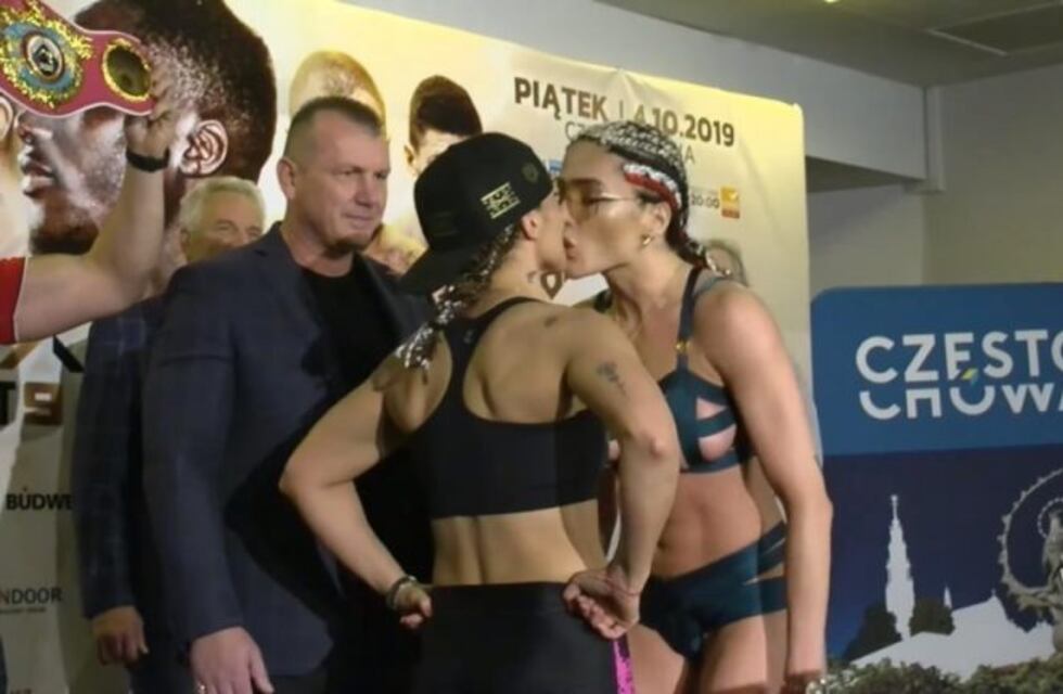 Previa caliente con piquito y bofetada entre Soledad Matthysse y la polaca Ewa Brodnicka