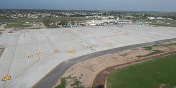 El Aeropuerto Internacional de Rosario firmó un convenio con YPF para la construcción de una nueva aeroplanta\u002E (Aeropuerto Internacional de Rosario)
