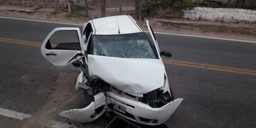 Accidente sobre Ruta Nacional 40