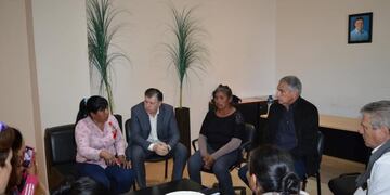 El Ministerio de Seguridad y representantes de DDHH se reunieron con los familiares del joven asesinado\u002E