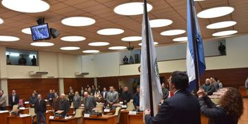Inicio de sesión en la Legislatura de Jujuy