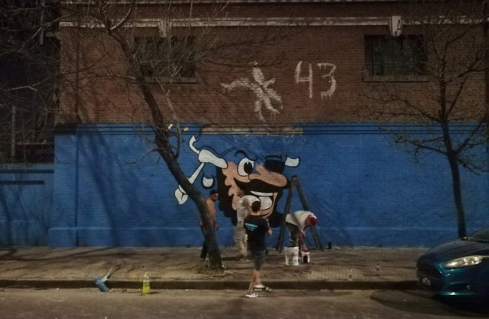 Belgrano tiene el mural más largo de Argentina