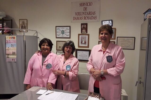 Damas Rosadas en Salta\u002E (Mercedes Mosca, Vía Salta)