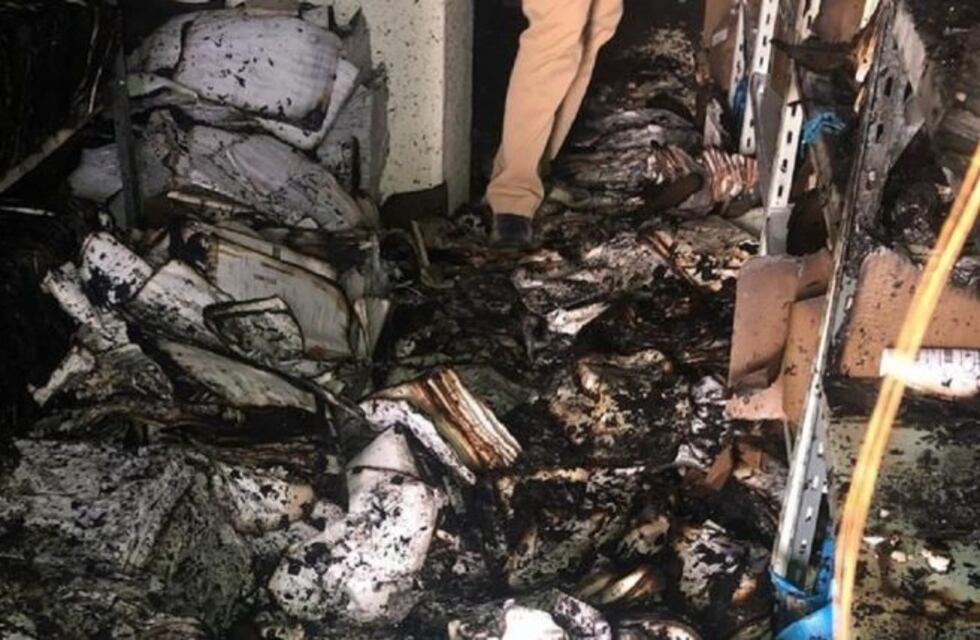 Se incendió una oficina de Anses y permanecerá cerrada
