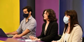 Conferencia de prensa de las autoridades del Gobierno del Chaco\u002E (Prensa Gobierno del Chaco)