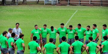 Entrenamiento del plantel de Jaguares.