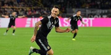 Mirá los goles: Argentina reaccionó e igualó 2-2 ante Alemania en Dortmund