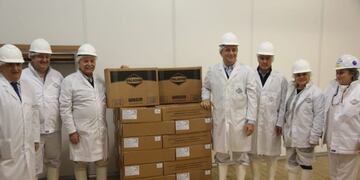 La primera exportación de carne porcina argentina saldrá de Santa Fe (@lmetchevehere)