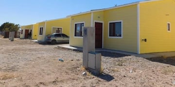 entrega de viviendas en koluel kaike