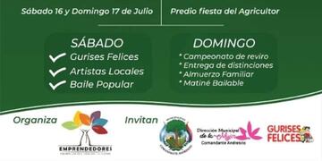 Comandante Andresito contará con una nueva edición de “Andresito Emprende”.