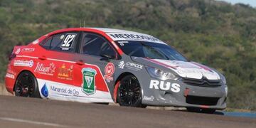 Rudi Bundziak con su Citroen C4 logró su primer podio de Turismo Nacional Clase 3 en Oberá\u002E (CIMECO)