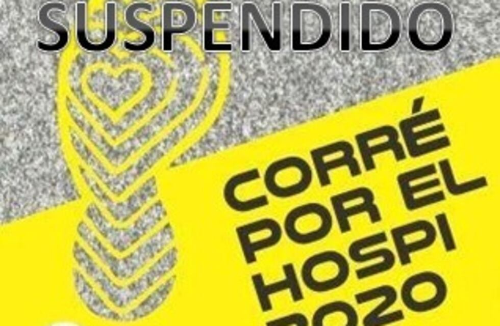 "Corre por el Hospi": se suspende la edición 2020