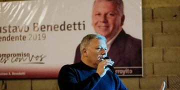 Gustavo Benedetti campaña en El Fuertecito