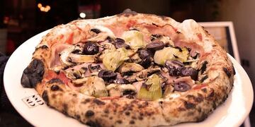 Pizza napolitana en Buenos Aires\u002E