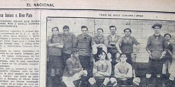Un 18 de julio de 1912, Boca ascendió por decreto y con el apoyo de River\u002E