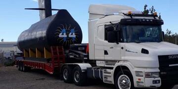 La réplica del ARA San Juan se presentará este domingo en Mar del Plata