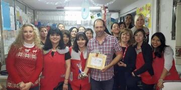 El equipo del Colegio \