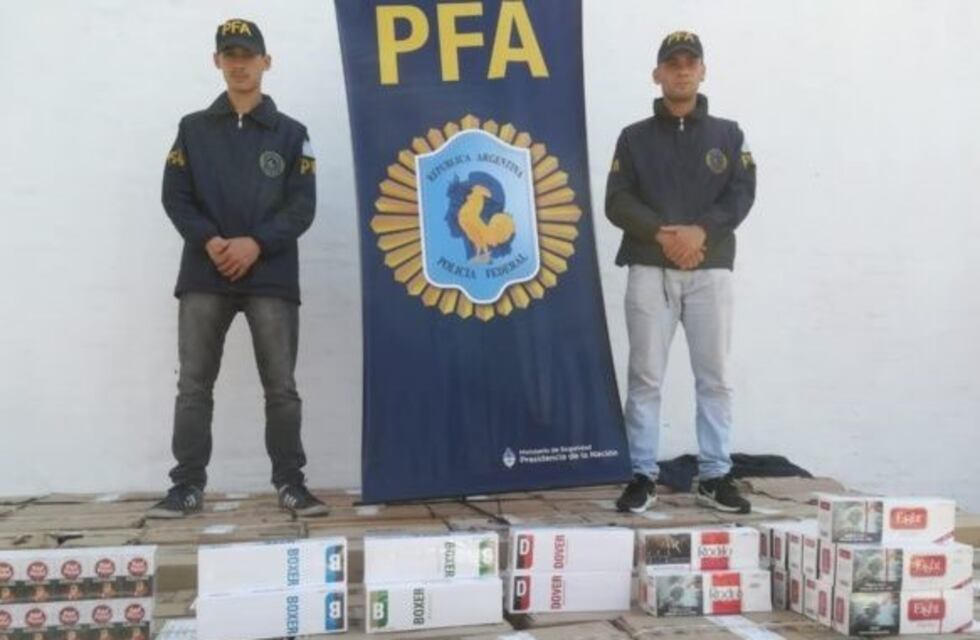 Secuestraron millonario cargamento de cigarrillos ingresados al país de contrabando