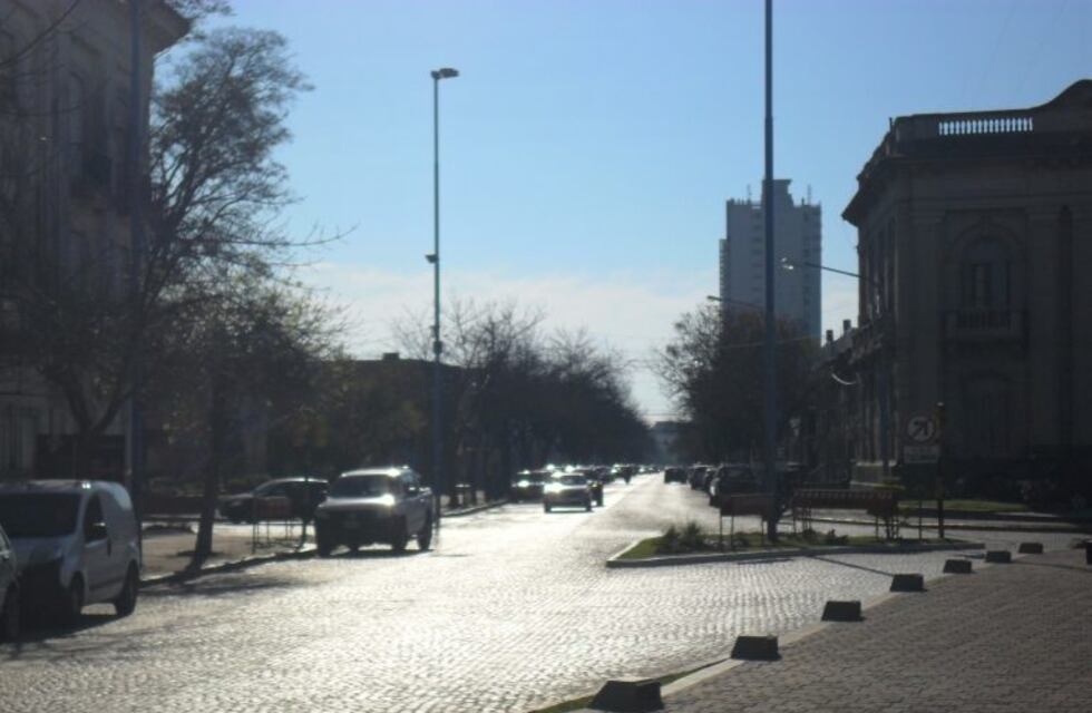 Una mañana fría para despedir el invierno en Rafaela