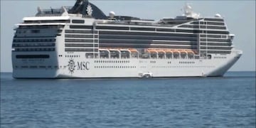 MSC Magnífica en Ushuaia\u002E
