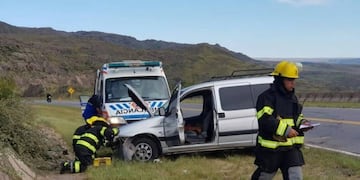 Accidente en las Altas Cumbres