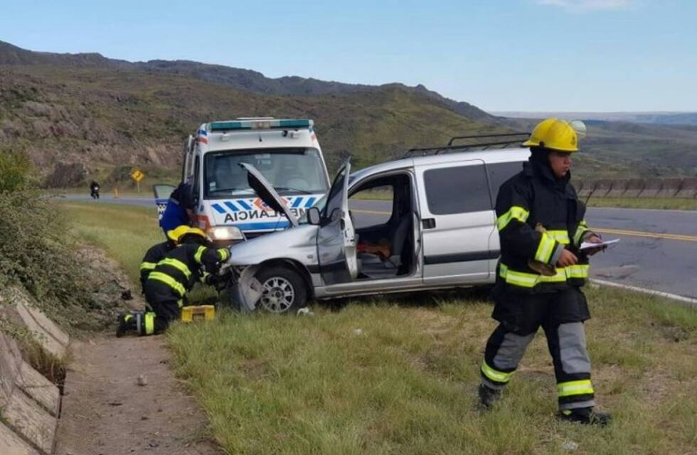 Nuevo accidente de tránsito en las Altas cumbres