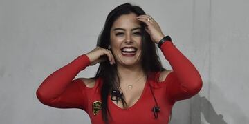 Larissa Riquelme (Foto: Douglas Magno / AFP)